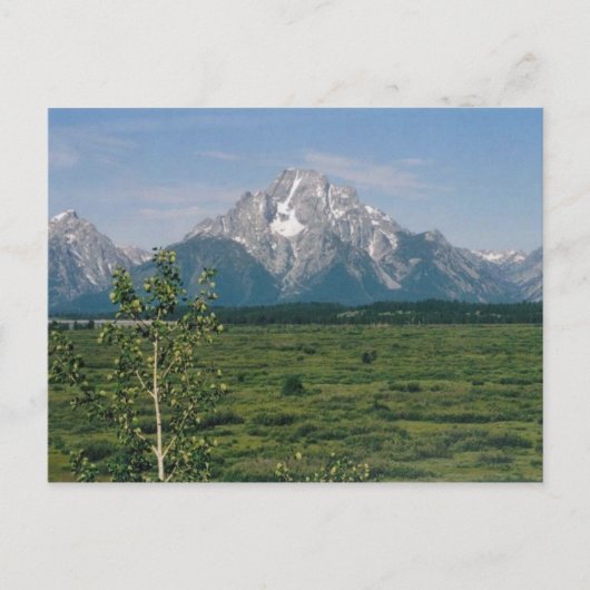 Grand Tetons, Wyoming Briefkaart (Voorkant)