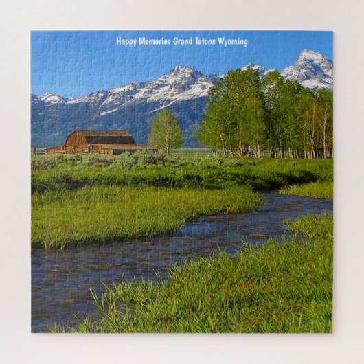 Grand Tetons Wyoming . Jigzaag Puzzle Legpuzzel (Verticaal)