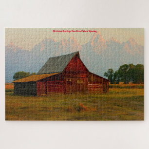 Grand Tetons Wyoming . Jigzaag Puzzle Legpuzzel