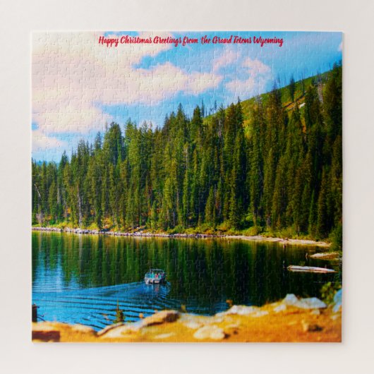 Grand Tetons Wyoming . Jigzaag Puzzle Legpuzzel (Verticaal)