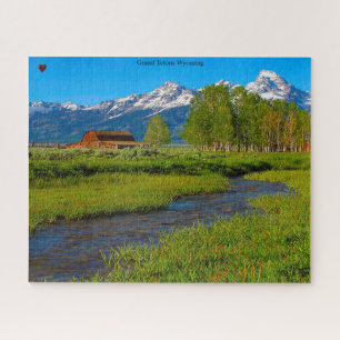 Grand Tetons Wyoming Jigzaag Puzzle Legpuzzel