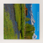 Grand Tetons Wyoming . Jigzaag Puzzle Legpuzzel (Horizontaal)