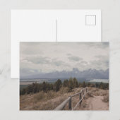 Grand Tetons Wyoming Keepomwille Briefkaart (Voorkant / Achterkant)