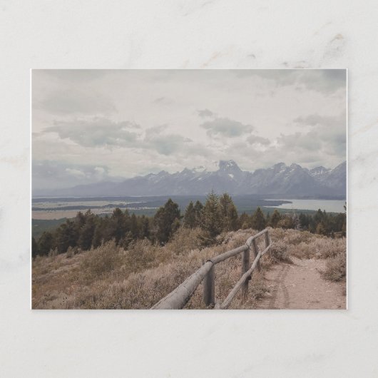 Grand Tetons Wyoming Keepomwille Briefkaart (Voorkant)