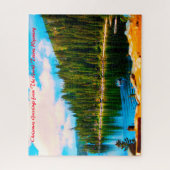 Grand Tetons Wyoming . kerstcadeautjes Legpuzzel (Verticaal)