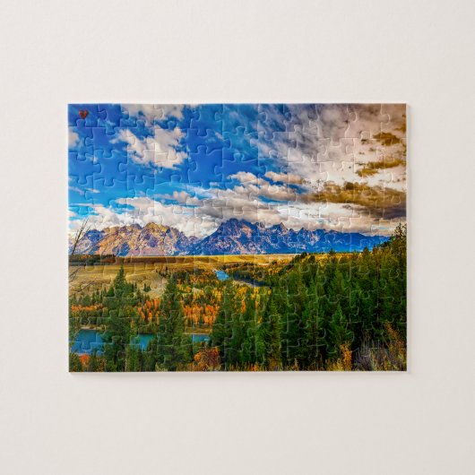 Grand Tetons Wyoming Legpuzzel (Horizontaal)