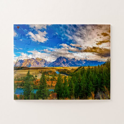 Grand Tetons Wyoming Legpuzzel (Horizontaal)