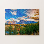 Grand Tetons Wyoming . Legpuzzel (Horizontaal)