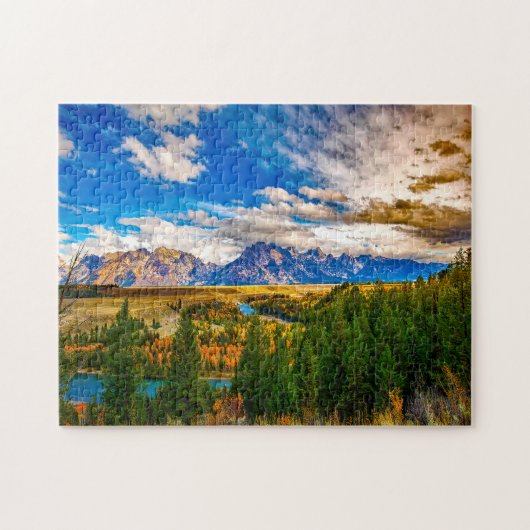 Grand Tetons Wyoming . Legpuzzel (Horizontaal)