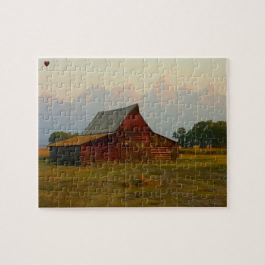 Grand Tetons Wyoming Legpuzzel (Horizontaal)