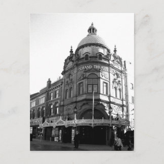 Grand Theater Blackpool B/W Briefkaart