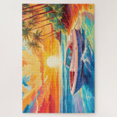 🌅Grand Theft Boat: Sunset Cruise Legpuzzel (Verticaal)