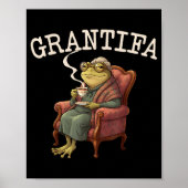 Grand Tifa Frog Funny Graphic Men Women  Poster (Voorkant)