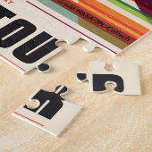 Grand Tour Retro NASA Travel Poster Jigzaag Puzzle Legpuzzel (Zijkant)