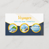 Grand Tour | Train Agent Train Bus Boat Visitekaartje (Voorkant)