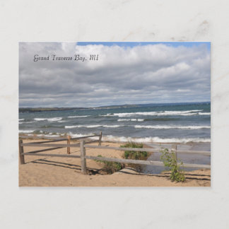 Grand Traverse Bay, MI-Briefkaart Briefkaart