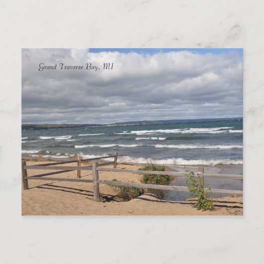 Grand Traverse Bay, MI-Briefkaart Briefkaart (Voorkant)