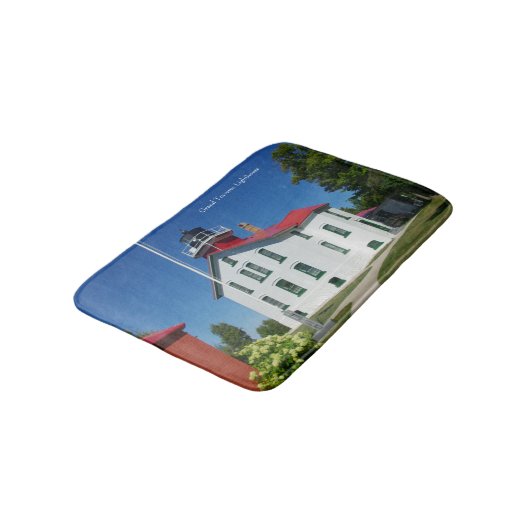 Grand Traverse Lighthouse badmat (Gekanteld)