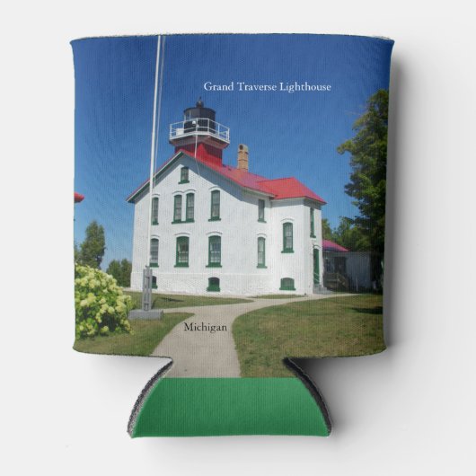 Grand Traverse Lighthouse koelbox Blikjeskoeler (Voorkant)