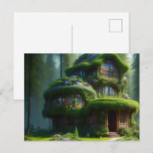 Grand Tree House Briefkaart (Voorkant / Achterkant)