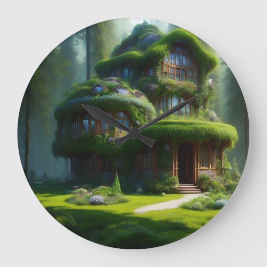 Grand Tree House Clock Grote Klok (Voorkant)