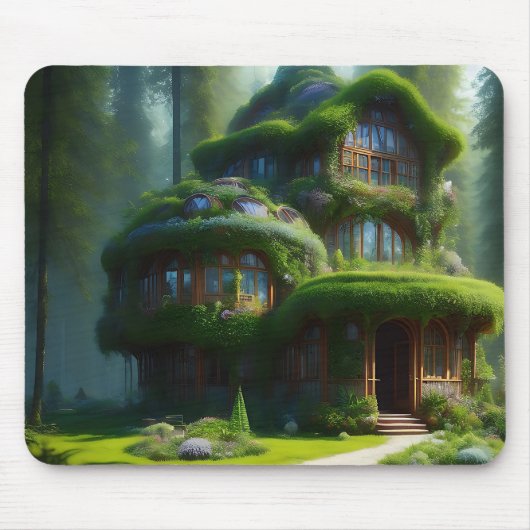 Grand Tree House Mouse Mat Muismat (Voorkant)