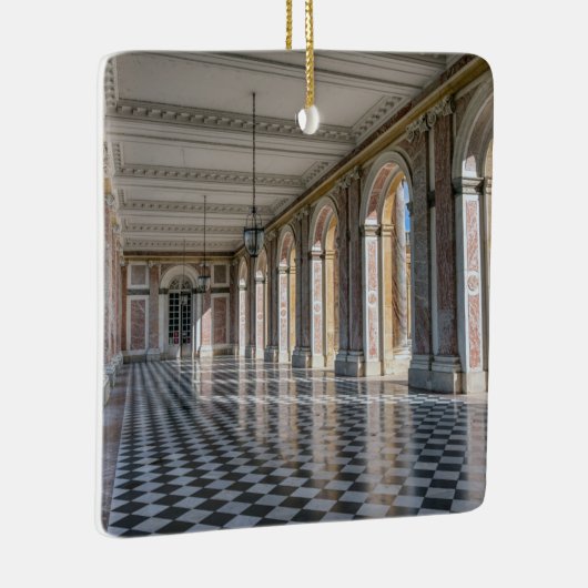 Grand Trianon peristyle in het Versailles paleis Keramisch Ornament (Rechts)