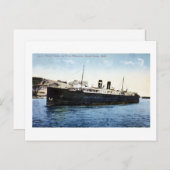 Grand Trunk Car Ferry Milwaukee, Grand Haven, MI Briefkaart (Voorkant / Achterkant)