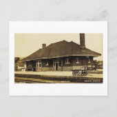Grand Trunk Depot Pontiac Michigan Briefkaart (Voorkant)