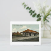 Grand Trunk en Pere Marquette Depots, Ionia, MI Briefkaart (Staand voorkant)