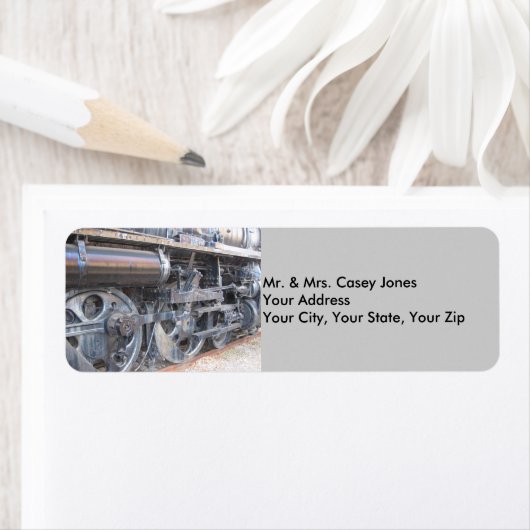 Grand Trunk-locomotief Etiket (Insitu)