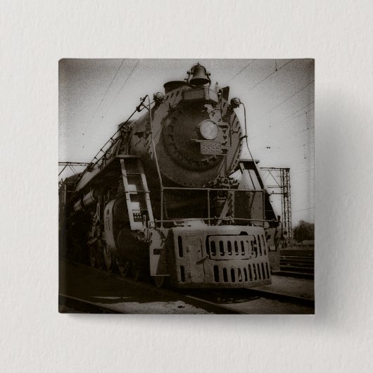 Grand Trunk Western Engine #6335 Vierkante Button 5,1 Cm (Voorkant)