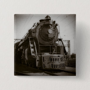 Grand Trunk Western Engine #6335 Vierkante Button 5,1 Cm