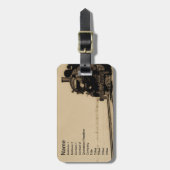 Grand Trunk Western Engine nr. 5042 Bagagelabel (Voorkant verticaal)