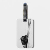 Grand Trunk Western Engine nr. 5042 Bagagelabel (Achterkant verticaal)