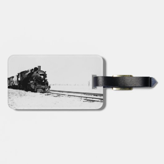 Grand Trunk Western Engine nr. 5042 Bagagelabel (Achterkant horizontaal)