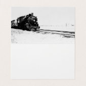 Grand Trunk Western Engine nr. 5042 Visitekaartje (Binnenkant ongevouwen)
