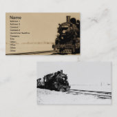 Grand Trunk Western Engine nr. 5042 Visitekaartje (Voorkant / Achterkant)