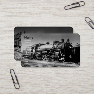 Grand Trunk Western (GTW) Locomotive Business Card Visitekaartje