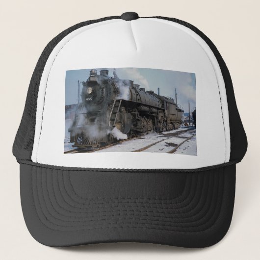 Grand Trunk Western Railroad, 2-8-4, nr. 6327, nea Trucker Pet (Voorkant)