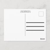 Grand Turk Beach Scene Briefkaart (Achterkant)