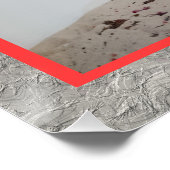 Grand Turk Beach Scene Perfect Poster (Hoek)