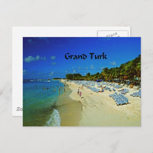 Grand Turk Briefkaart (Voorkant / Achterkant)