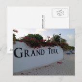 Grand Turk Briefkaart (Voorkant / Achterkant)