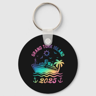 Grand Turk Island 2025 Cruise Vakantie Beach Trave Sleutelhanger