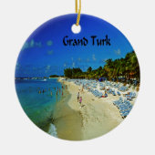 Grand Turk Keramisch Ornament (Voorkant)