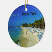 Grand Turk Keramisch Ornament (Links)