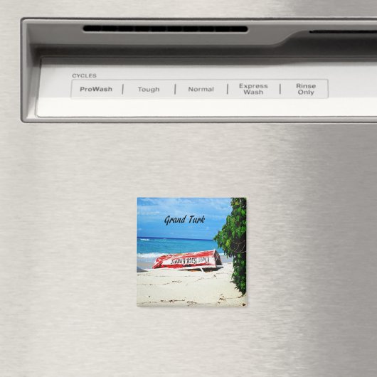 Grand Turk koelkastmagneet Magneet (Insitu (Vaatwasser))