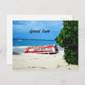 Grand Turk Post Card Briefkaart (Voorkant / Achterkant)