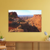 Grand Uitzicht Point in het Nationaal Park Canyonl Canvas Afdruk (Insitu (Woonkamer))